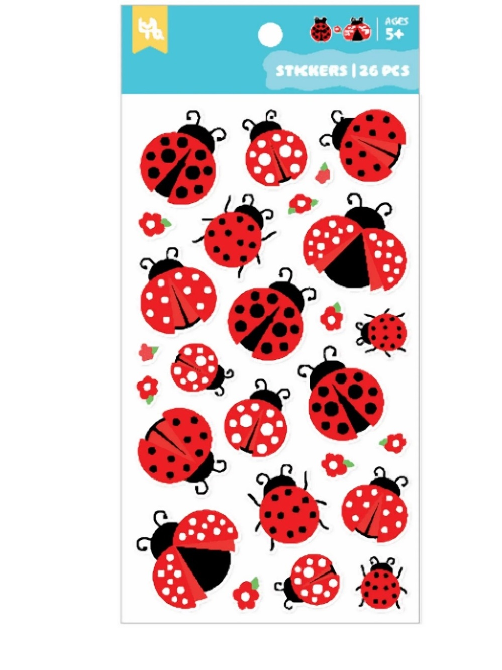 Ladybug Sticker Sheet